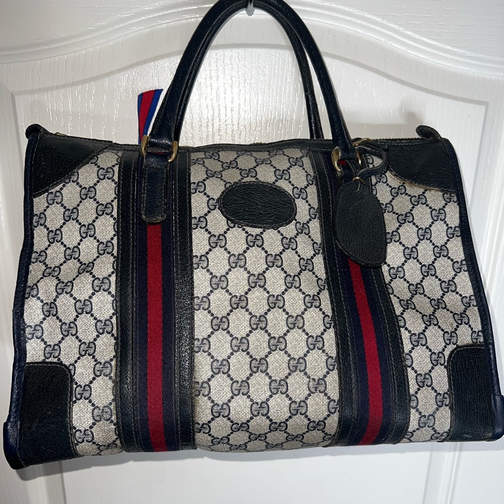 Vintage Gucci Weekender. Preloved.